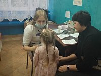 Педиатр из Аркадака провела выездной приём в Алексеевке