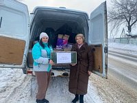 Активистки женсовета Аркадакского района продолжают помогать бойцам