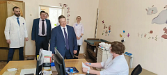 Николай Панков встретился с врачами и пациентами районной больницы