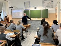 Аркадакским школьникам напомнили о правилах безопасности на железной дороге 