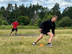 Спортивные соревнования в лагере «Голубая ель» 