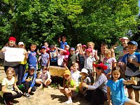 В оздоровительном лагере школы №2 "Муравейник" открылась вторая смена