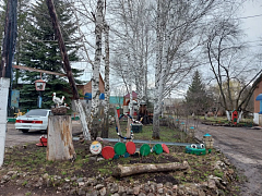 Сотрудники Аркадакской ветстанции наводят порядок и дарят городу чистоту 