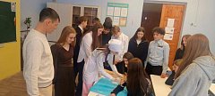 Аркадакские студенты познакомили школьников со своим учебным заведением и с профессией медицинской сестры «изнутри» 