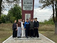 «Память живёт в делах», - считают активисты отряда «Поколение»