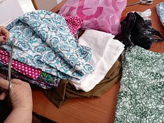 Жители села Кистендей собрали гуманитарную помощь для военнослужащих