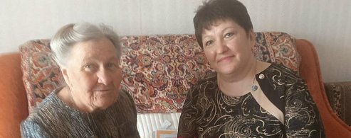 Надежда Михалёва из Ивановки отметила своё 80-летие