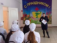 Аркадакским студентам рассказали о правилах поведения при угрозе теракта