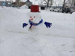 Всемирный День Снеговика отметили в аркадакском центре социального обслуживания населения