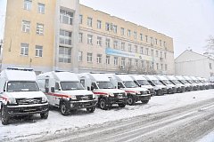 Современный автомобиль скорой медицинской помощи поступил в наш район