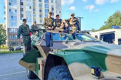 Окружной этап «Гвардеец-2026» стартовал для саратовских юнармейцев