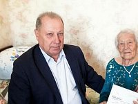 Аркадакский район пополнился ещё одним столетним жителем