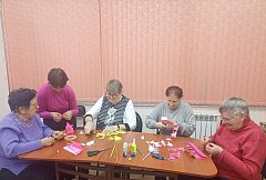 В Комплексном центре соцобслуживания населения побывали пенсионеры из Ольшанки