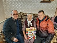 Анна Комкова из Семёновки отметила девяностолетний юбилей