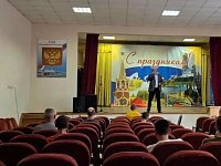 Аркадакский районный Дом культуры выступил перед бойцами в Саратове