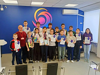 Росташовские школьники в финале получили сертификаты участников