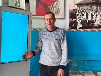 В Ольшанке установили современное оборудование для школьного музея