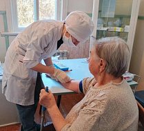 Медики провели диспансеризацию в Большой Журавке