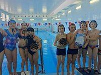 В аркадакском Дворце спорта прошли первые соревнования по водному поло