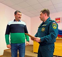 Александр Юдин из Большой Журавки на втором месте среди добровольных пожарных Саратовской области