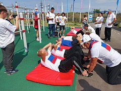 Аркадакская команда приняла участие в Х областной Спартакиаде пенсионеров