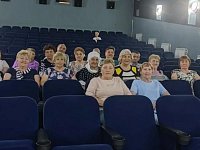 Поход в кинотеатр позволили аркадакским пенсионерам поговорить о важных жизненных ценностях 